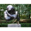 Large metal craft bronze famous female bust statue lady figure bust sculpture for outdoor ornament